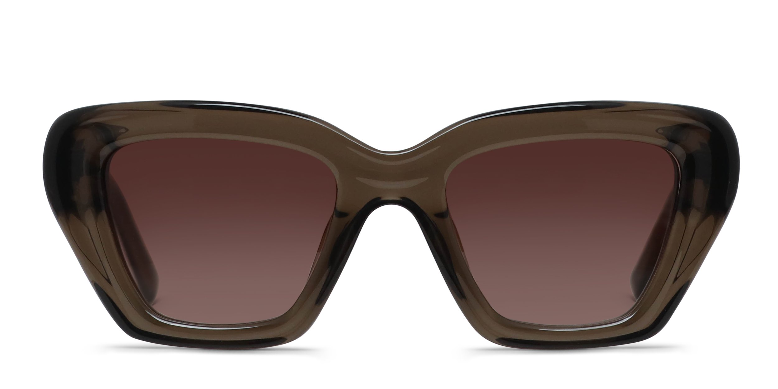 Yohji Yamamoto SLook 021 Brown Prescription Sunglasses