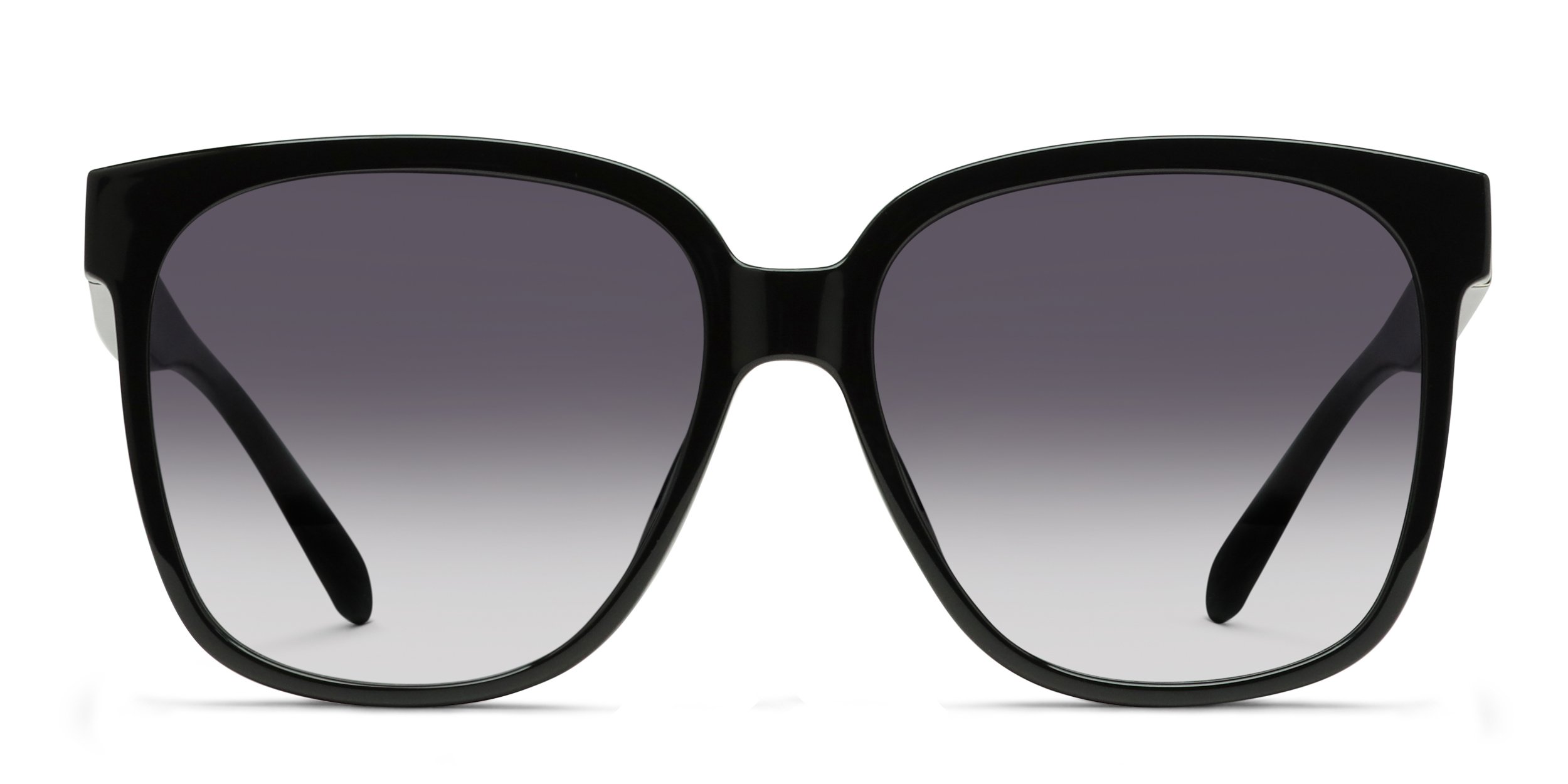 New QUAY Wide Awake Sunglasses Black Frame Black QUAY AUSTRALIA Wide Awake-black/smoke | Very Ireland main image 3