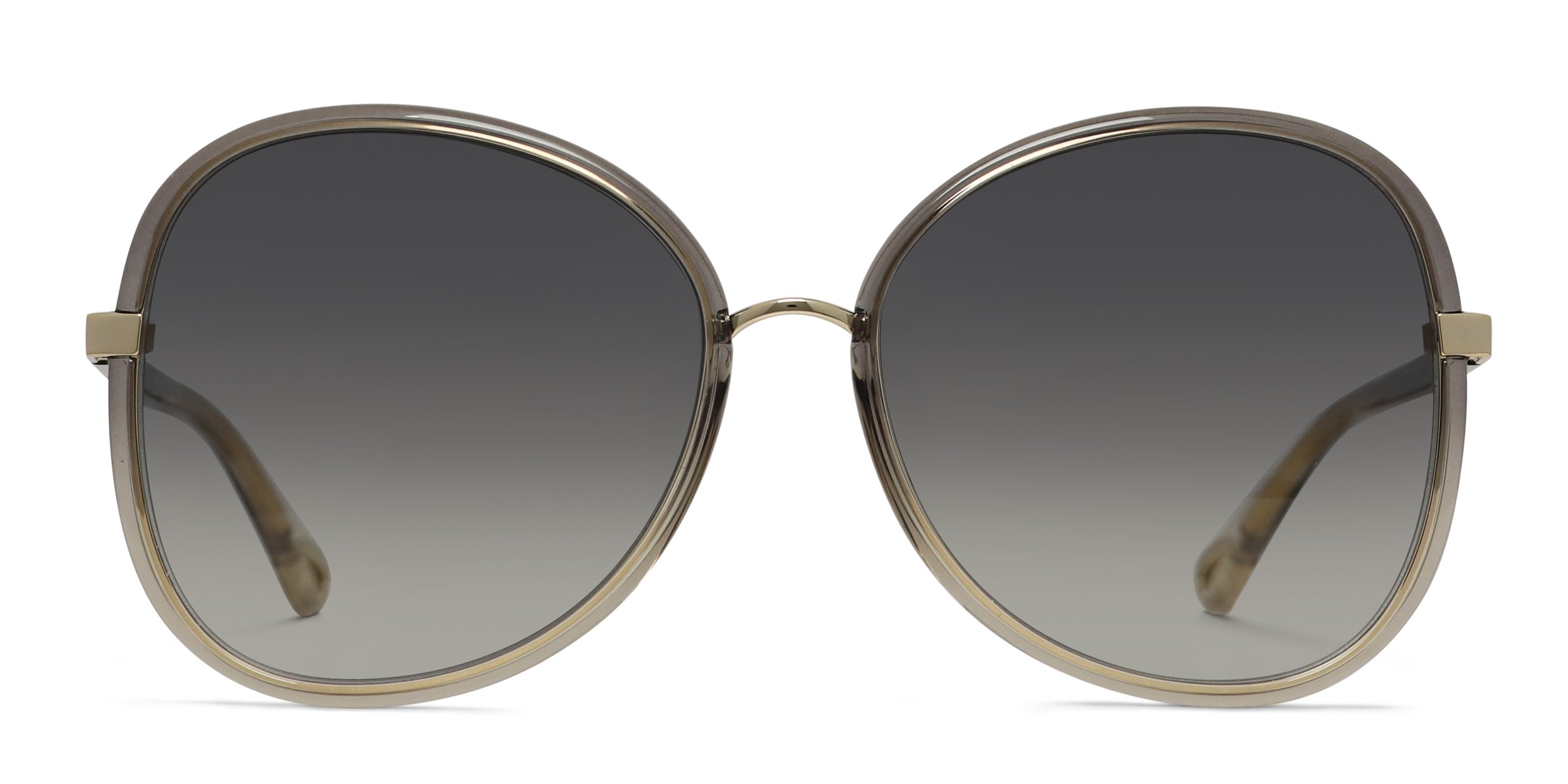 The Chloé CH0030S is an oversized sunglasses frame brimming  display picture 3