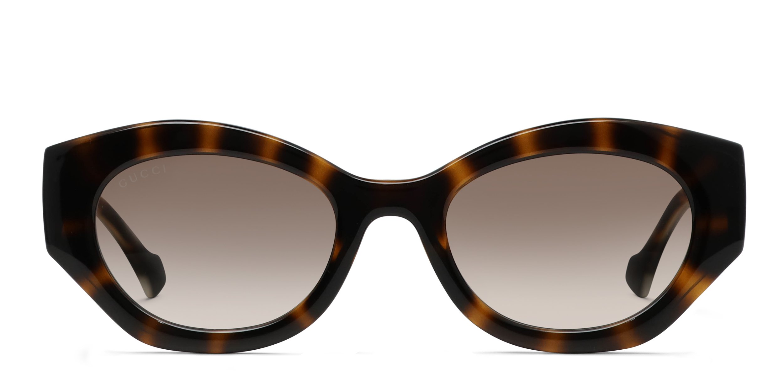The Gucci GG1553S is a stylishly chunky sunglasses frame with