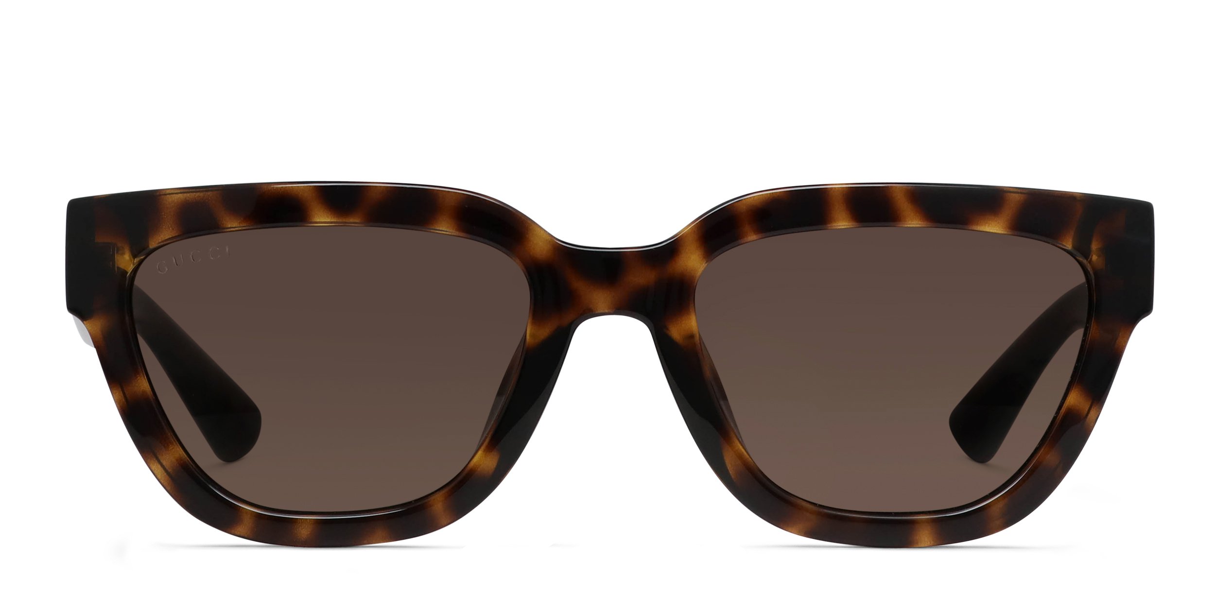 The Gucci GG1578S is a cat-eye frame with timeless appeal. Crafted