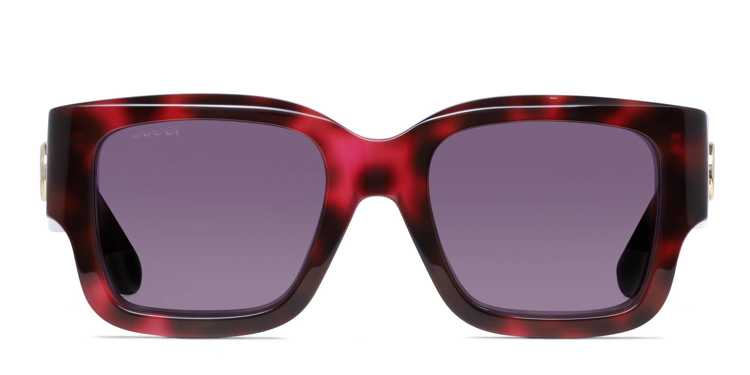 Gucci GG1663S Tortoise, Red Prescription Sunglasses display picture 1