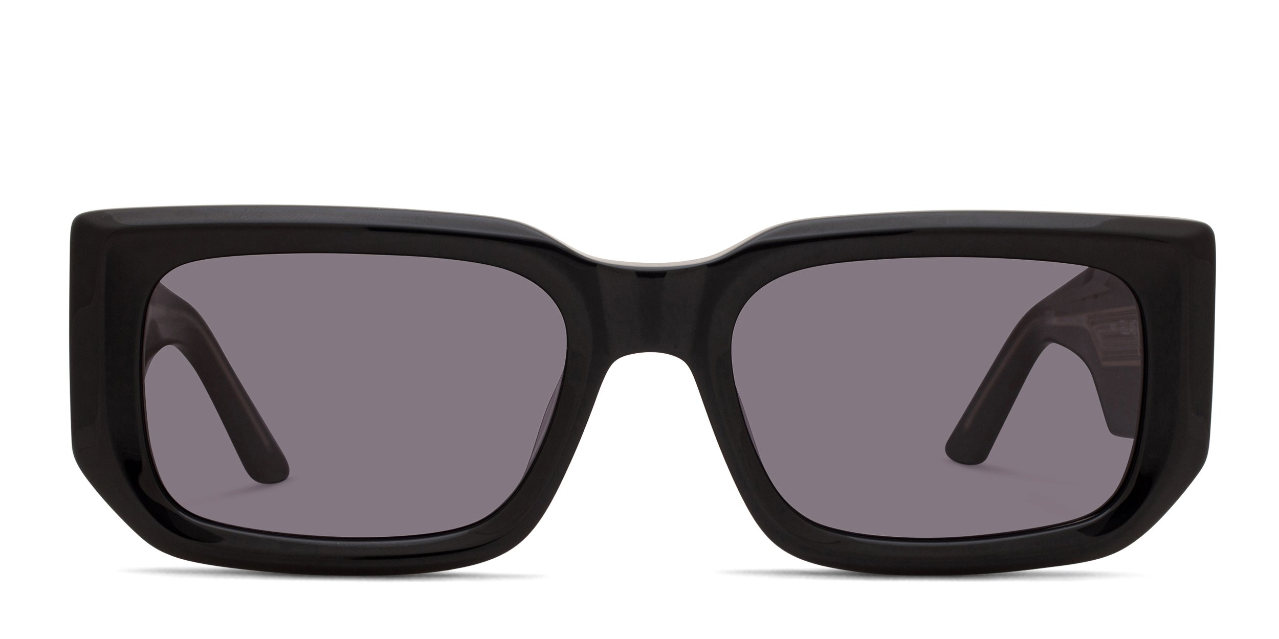 Quay Tell Me More Shiny Black Prescription Sunglasses display picture 3