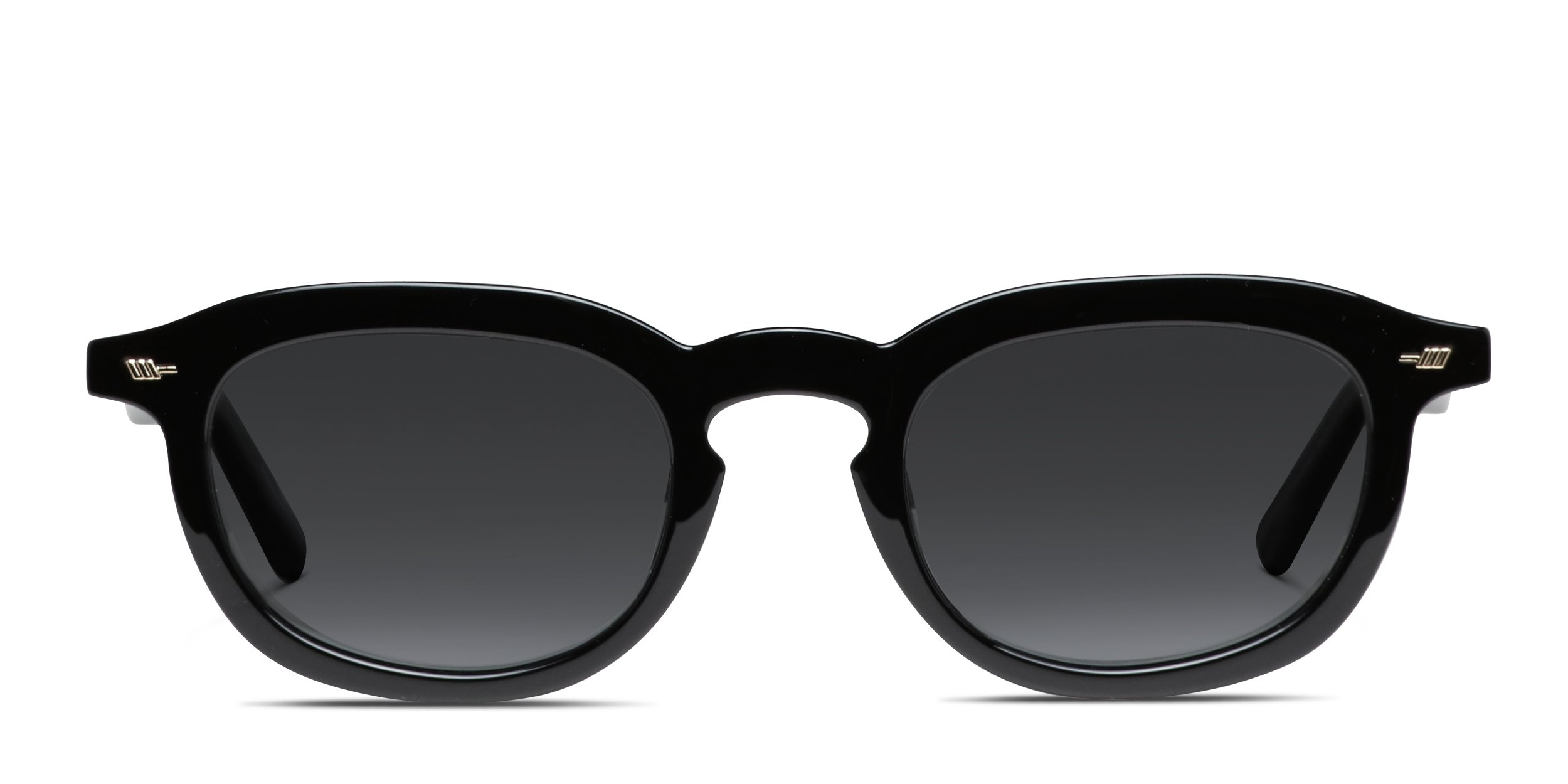 Le Specs Heart Throb Sunglasses Heart Throb Black Uni-Sex Round Sunglasses | Le Specs main image 3