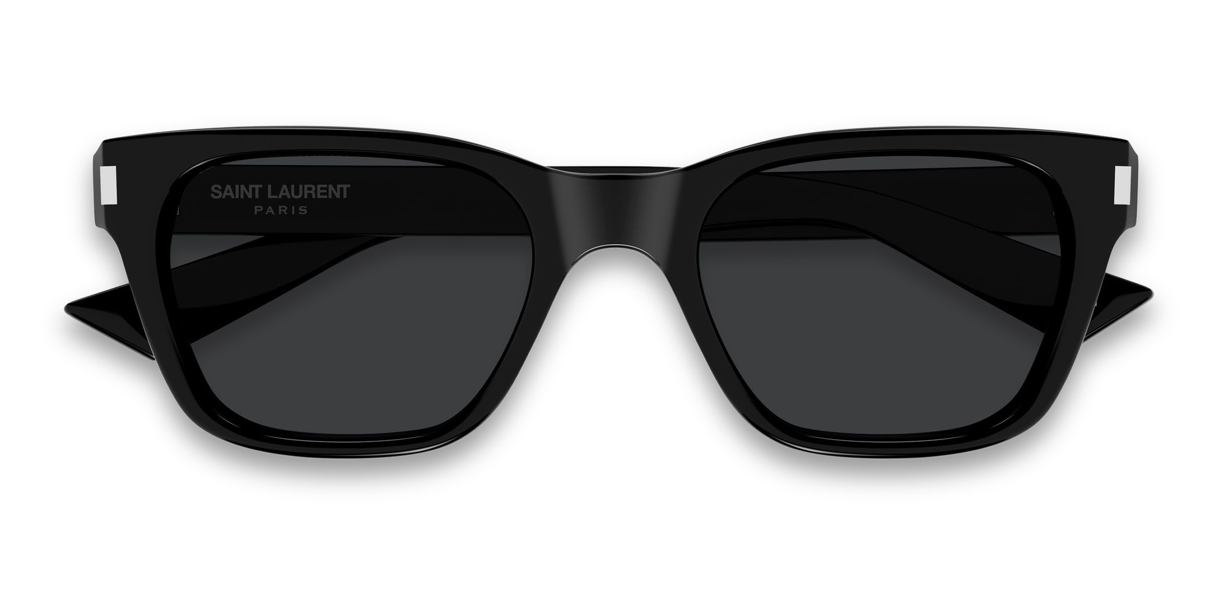 Saint Laurent SL874 black frame with black lenses. Lenses provide
