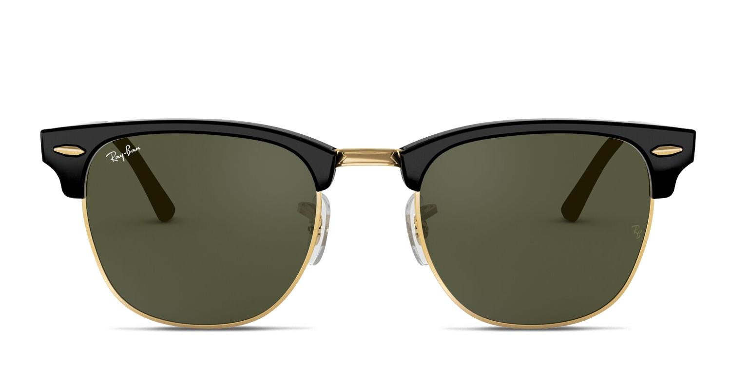 Ray-Ban Clubmaster サングラス 黒 金 グラデーション 46-m6887_f.jpg
