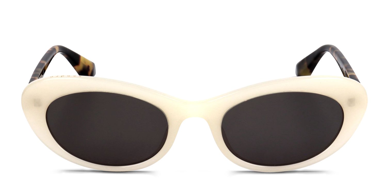 Sandro SD6019 white frame with lenses. Lenses provide 100% UV