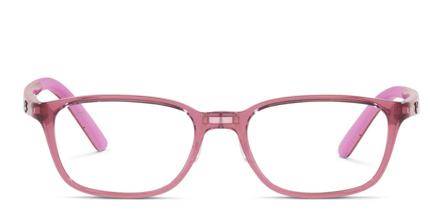 The Ray-ban RY1617D Kids in pink is a stylish frame with a modern