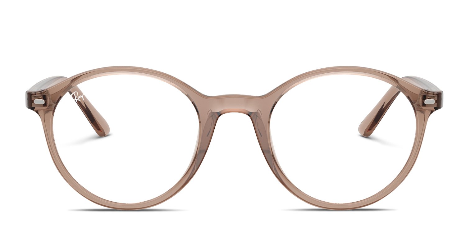 The Ray-ban RY1730 Kids in clear, brown is a fashionable frame
