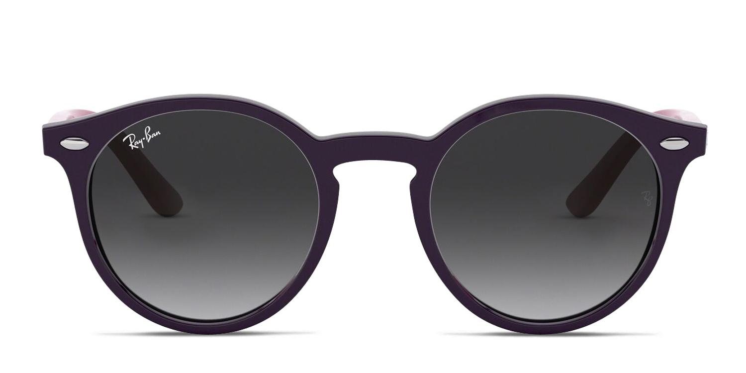 Ray-Ban Sunglasses Greyish Frame with Purple Mirror Lenses and Black Case Ray-Ban® RB3737 Liteforce Sunglasses | Prescription Ray-Bans  main image 3