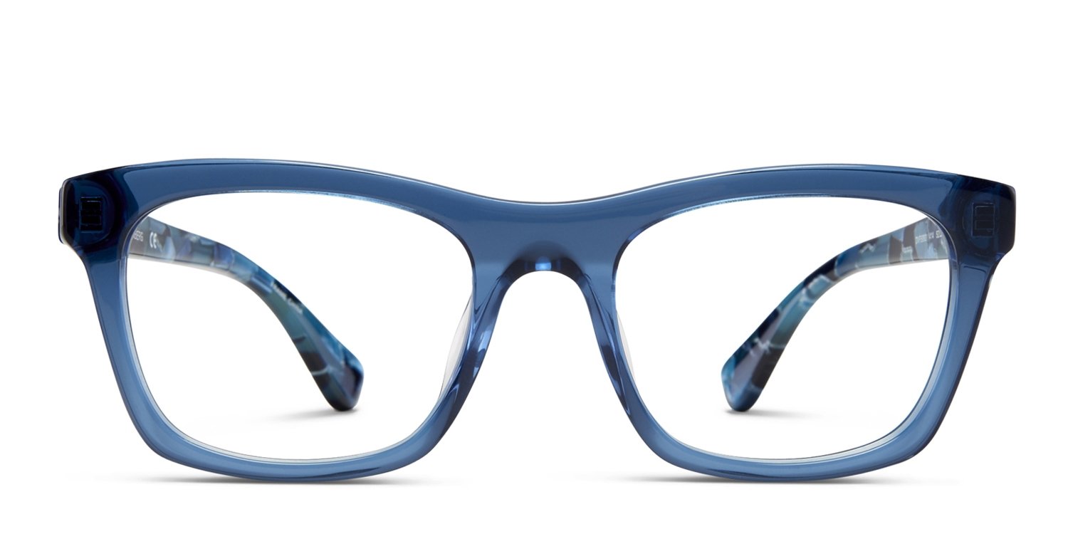 Diane Von Furstenberg DVF5083 Clear Blue Prescription Eyeglasses