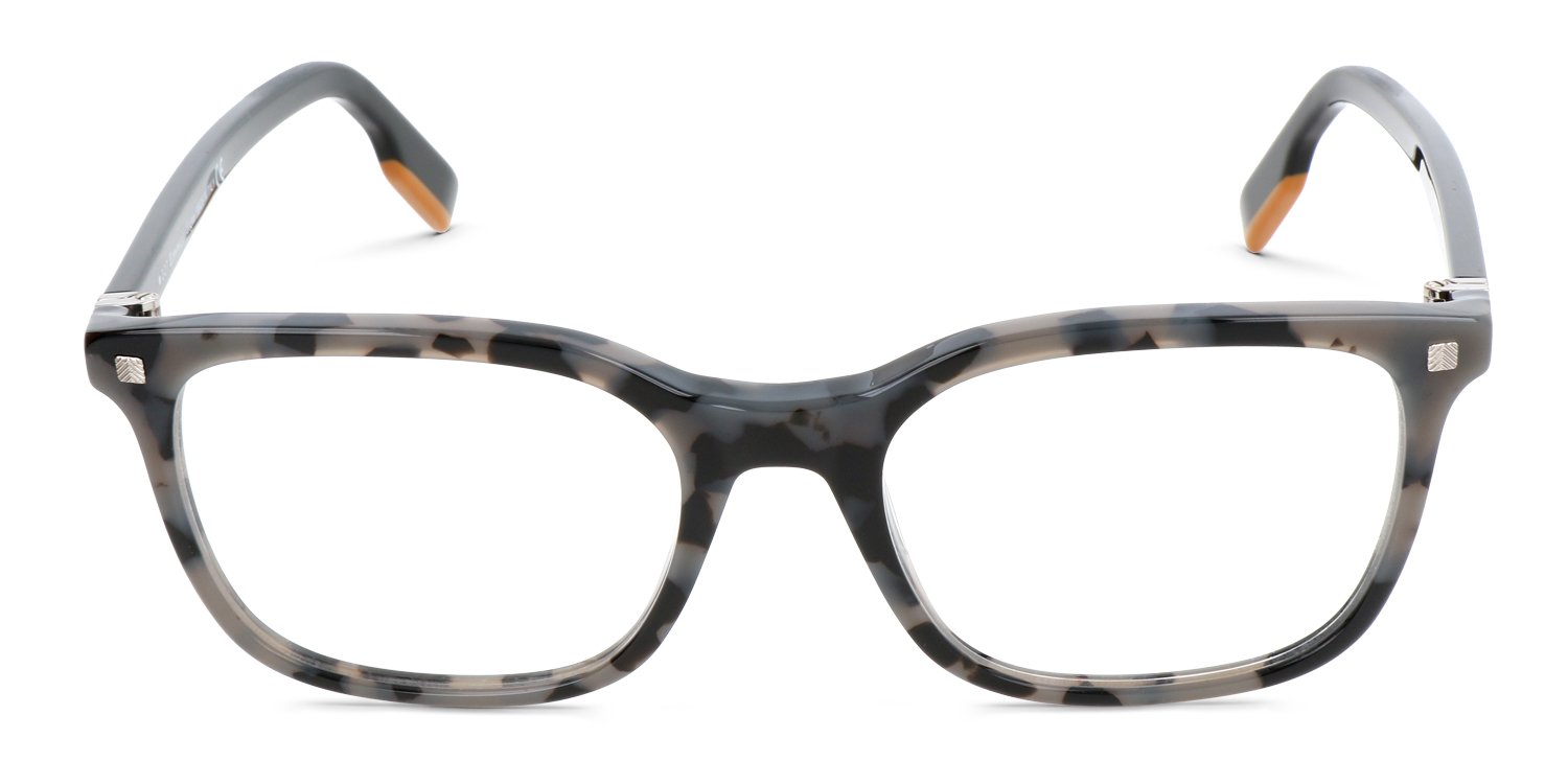 Ermenegildo Zegna EZ5121 Tortoise, Gray Prescription Eyeglasses