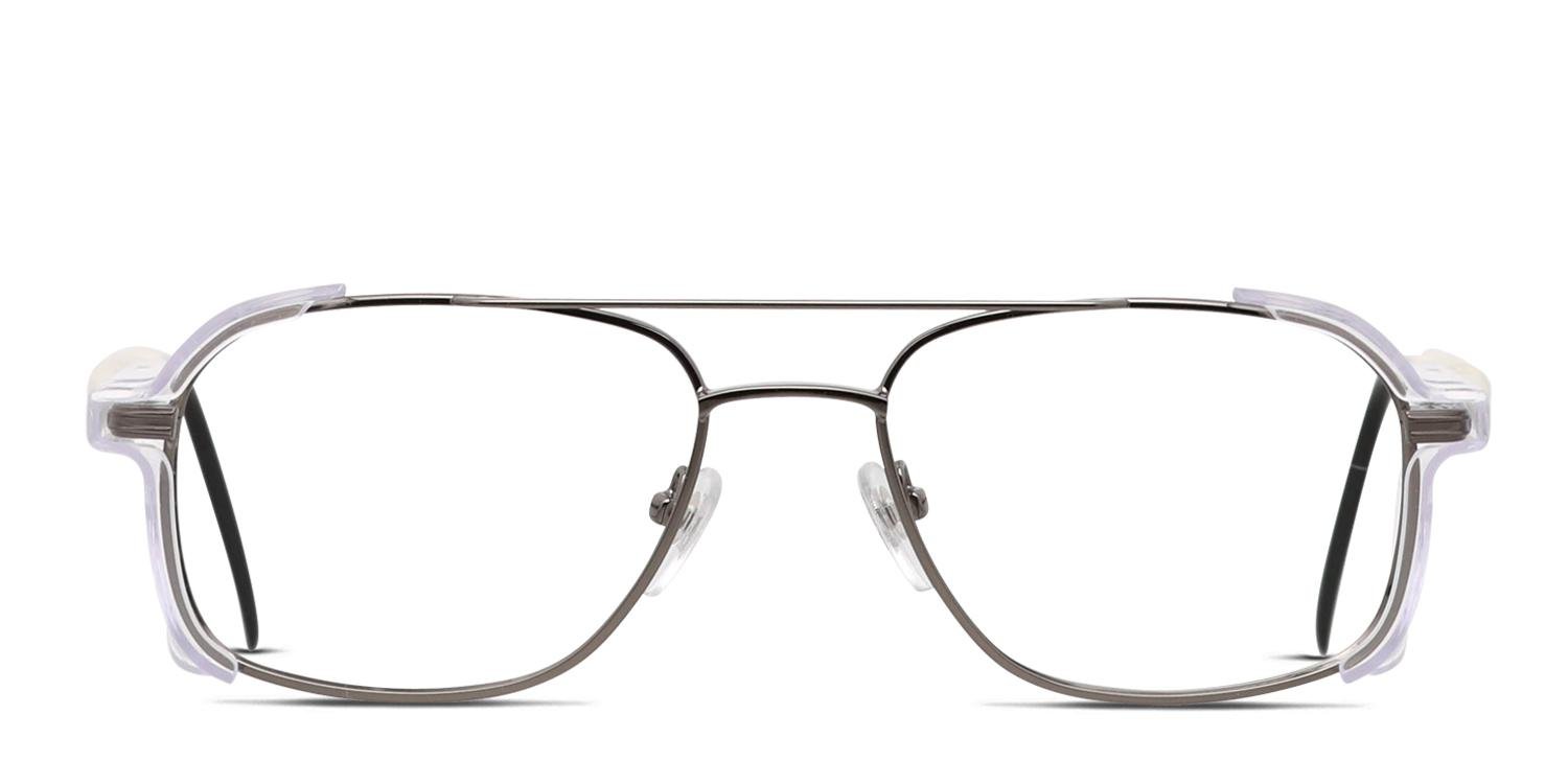Pentax Beta Gunmetal Eyeglasses | Includes FREE Rx Lenses