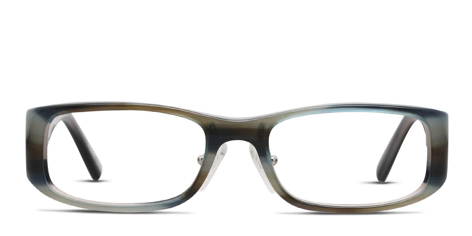 Pentax DX670 Gray/Blue Eyeglasses | Includes FREE Rx Lenses