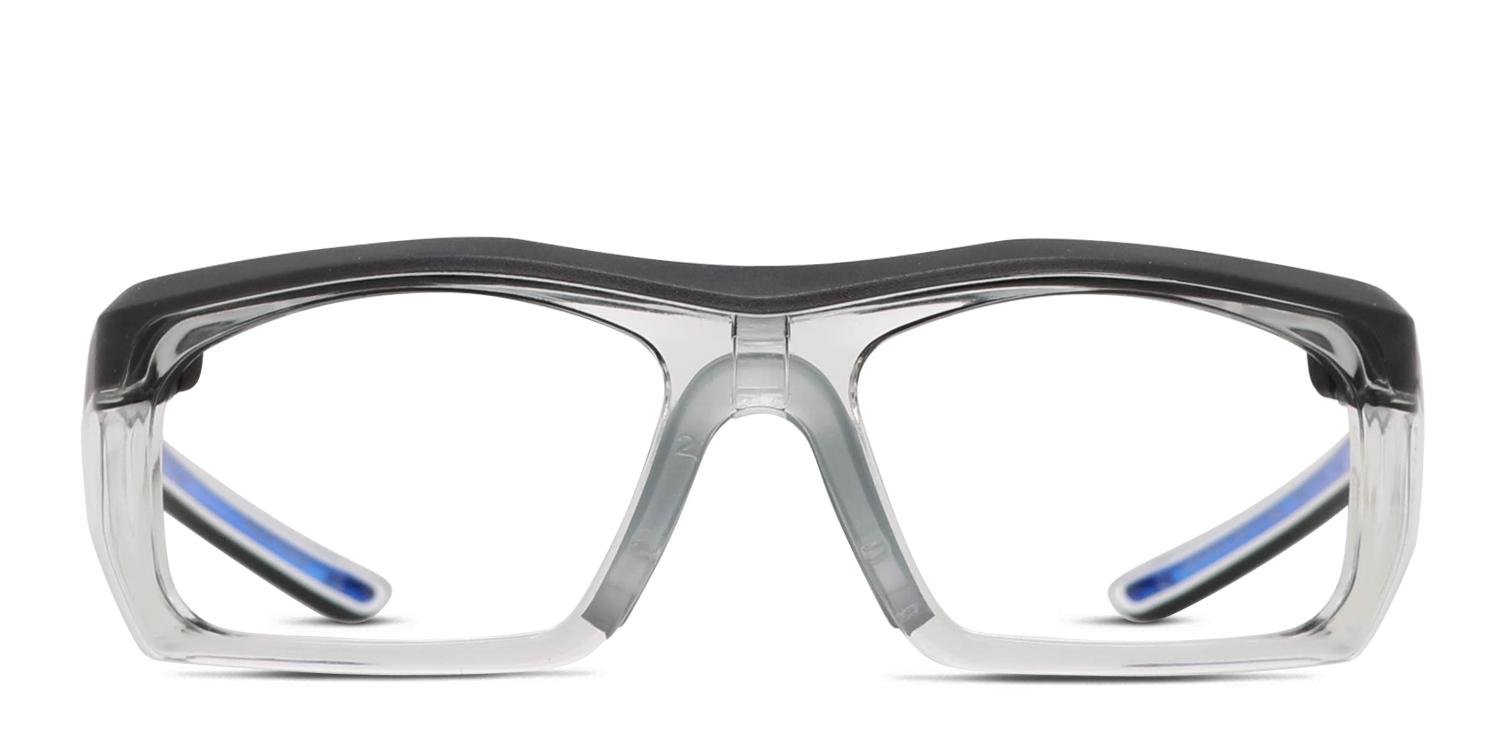 Pentax ZT500 Clear/Black/Blue Eyeglasses | Includes FREE Rx Lenses