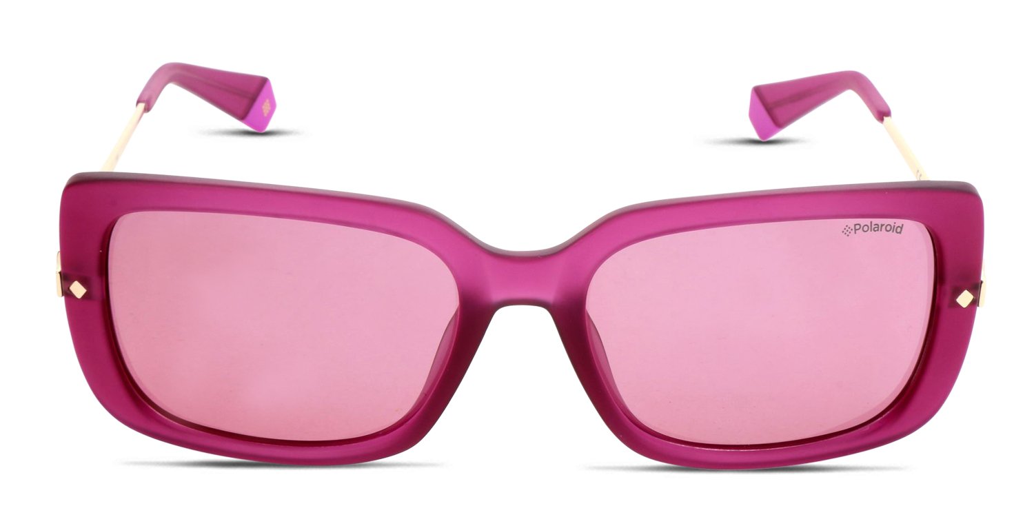 Polaroid PLD 4075/S frame with pink polarized lenses. Lenses  display picture 1