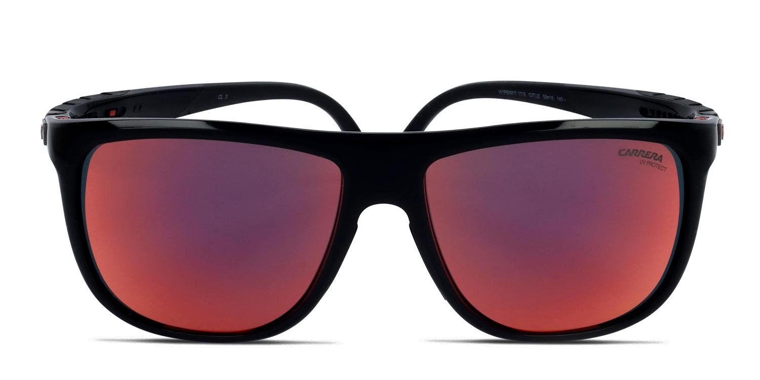 Carrera Hyperfit 17/S Black, Red Sunglasses Online