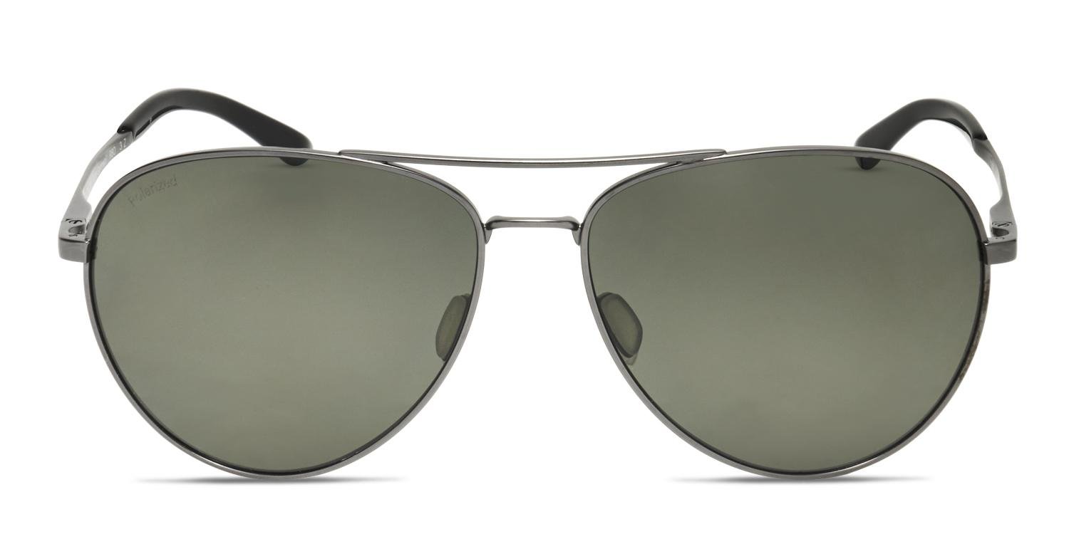 SMITH Men’s Aviator Sunglasses - Silver Frame with Dark Lenses Paul Smith Matte Silver  main image 3