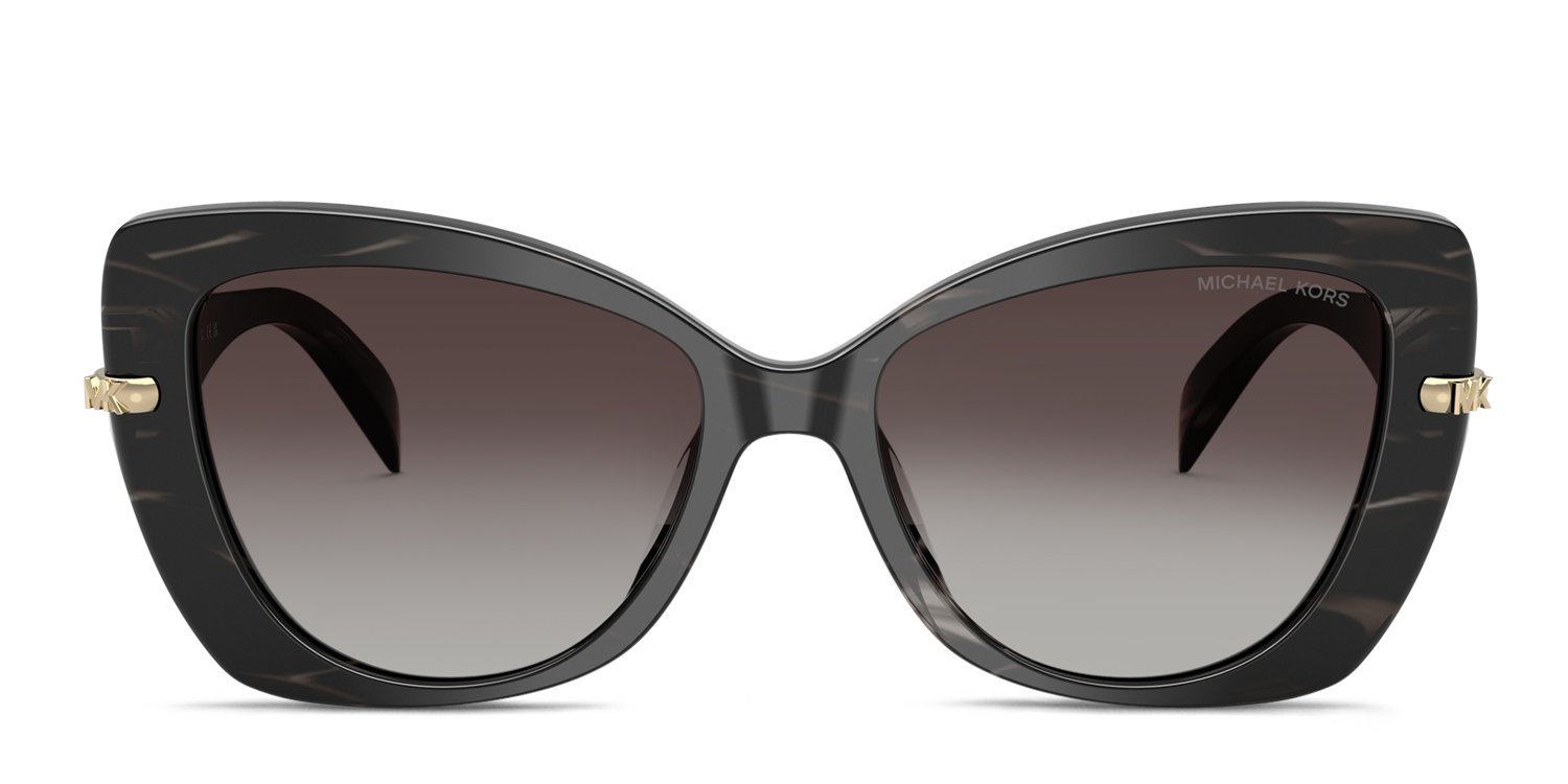 FOCUS II 48-23 サングラス Black Gold Michael Kors MK2258U Atlanta black , brown frame with light grey