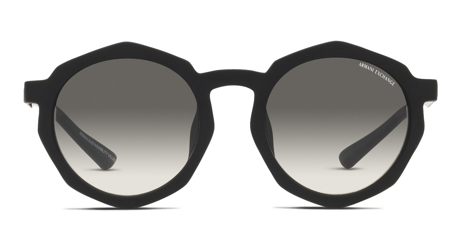 Armani Exchange AX4132SU Universal Fit Black , Gray Prescription