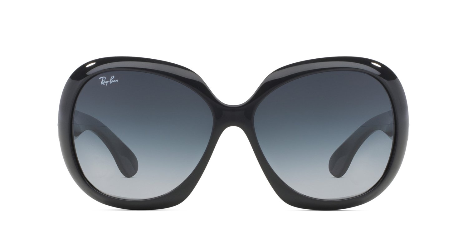 Ray-Ban RB4098 Jackie Ohh II Shiny Black Sunglasses