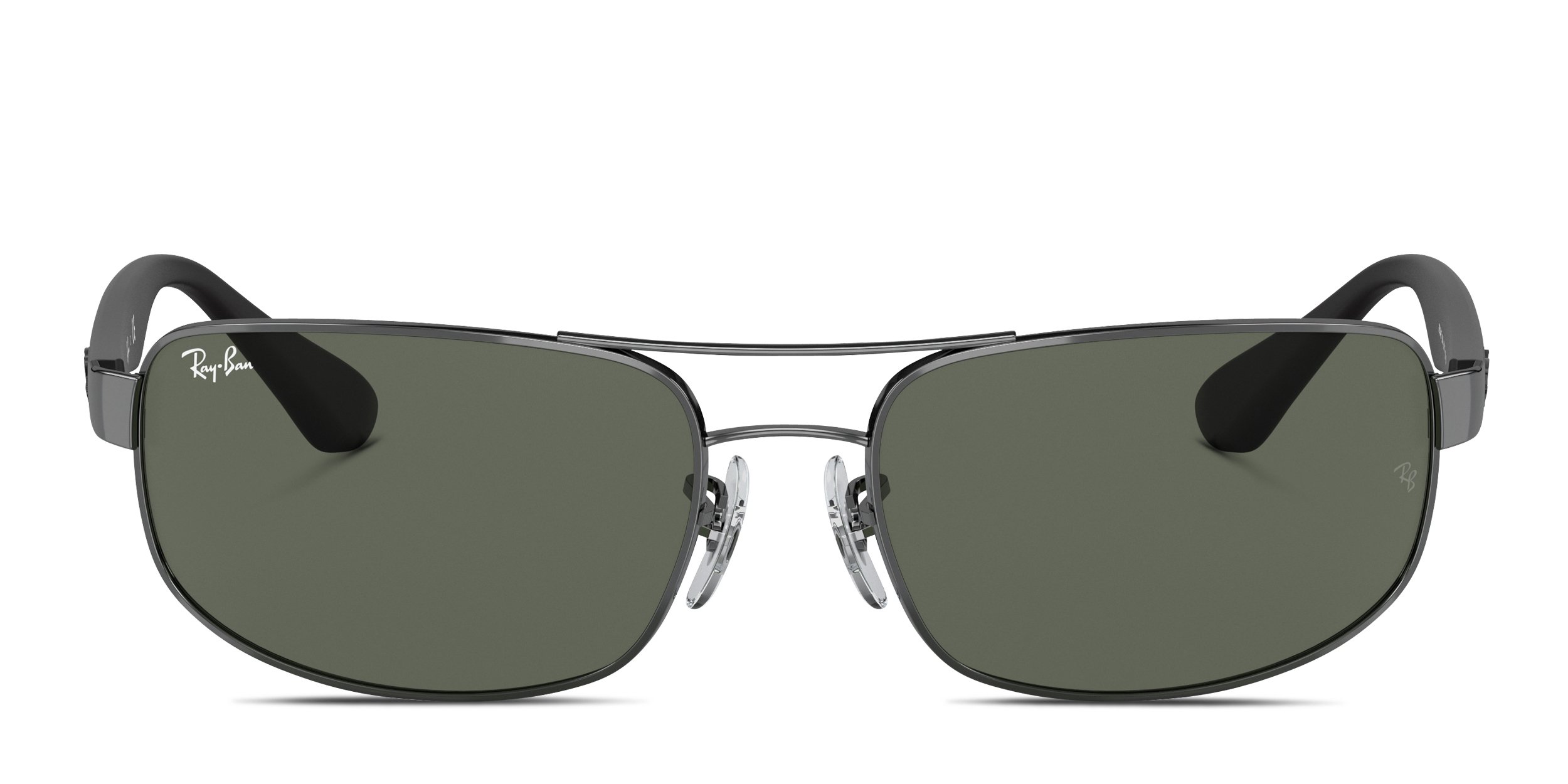Ray-Ban (RB 3445) Polarized Brown Frame Sunglasses and Red Case Ray-Ban RB3445 64mm Replacement Lenses by Revant Optics main image 2