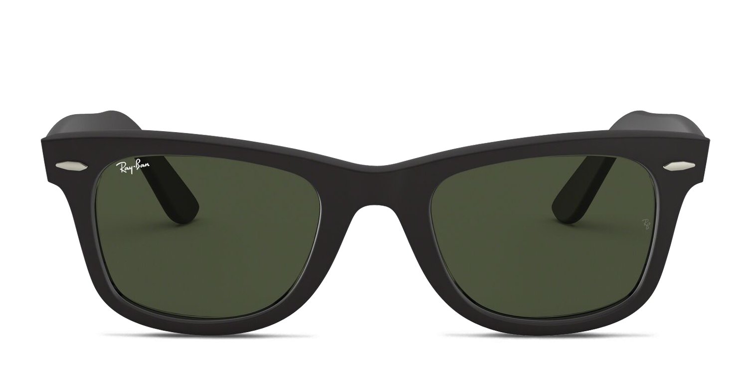 Ray-Ban Wayfarer マットブラック グリーンレンズ WAYFARER レイバン マットブラック/グリーン RB2140F 901S 52mm 54mm