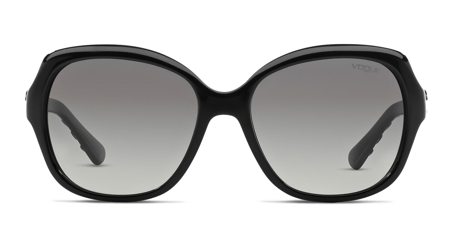 Vogue Black Oversized Shield Sunglasses Vogue Shield Sunglasses for Women for sale | eBay main image 2