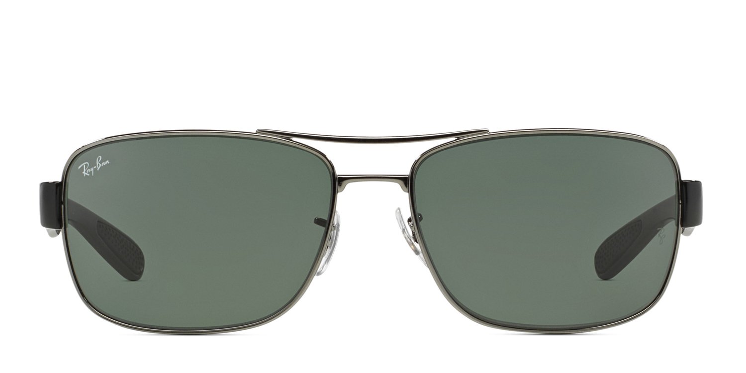Ray-Ban RB3522 Gunmetal, Green Sunglasses