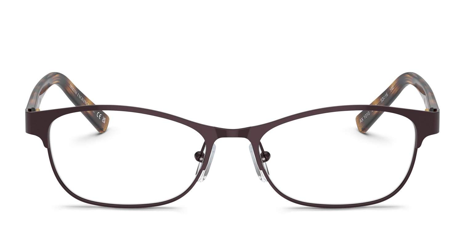 Armani Exchange AX1010 brown frames