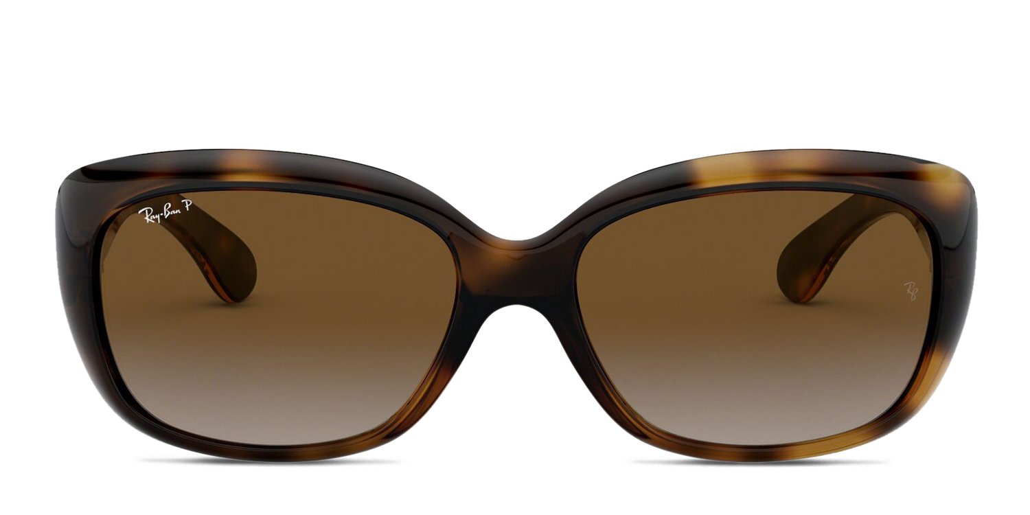 【美品】Ray banポリッシュ ブラウンRB4101 レイバン Ray-Ban RB4101 Jackie Ohh Brown , Gray , Tortoise Prescription
