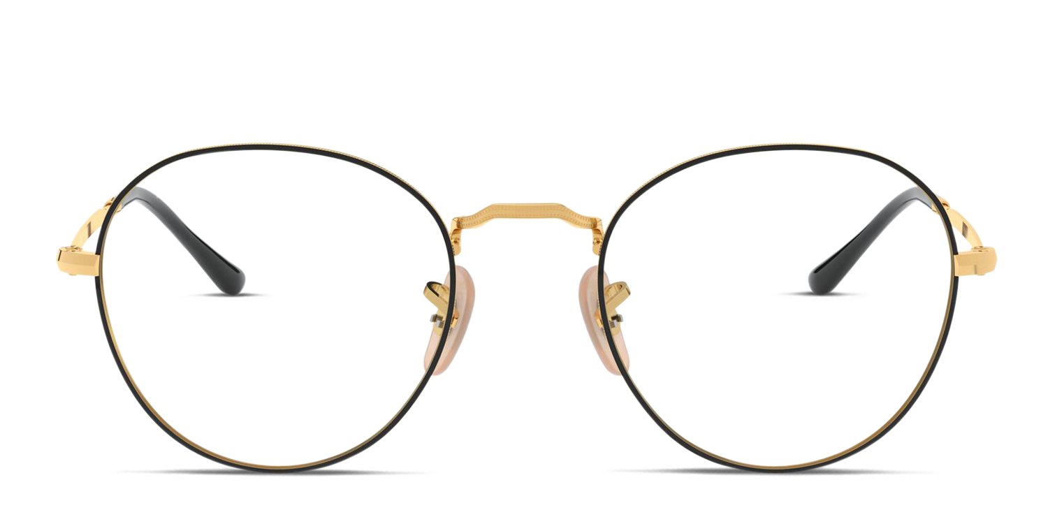 Ray-Ban RX3582V David Black , Gold Eyeglasses | Includes FREE Rx
