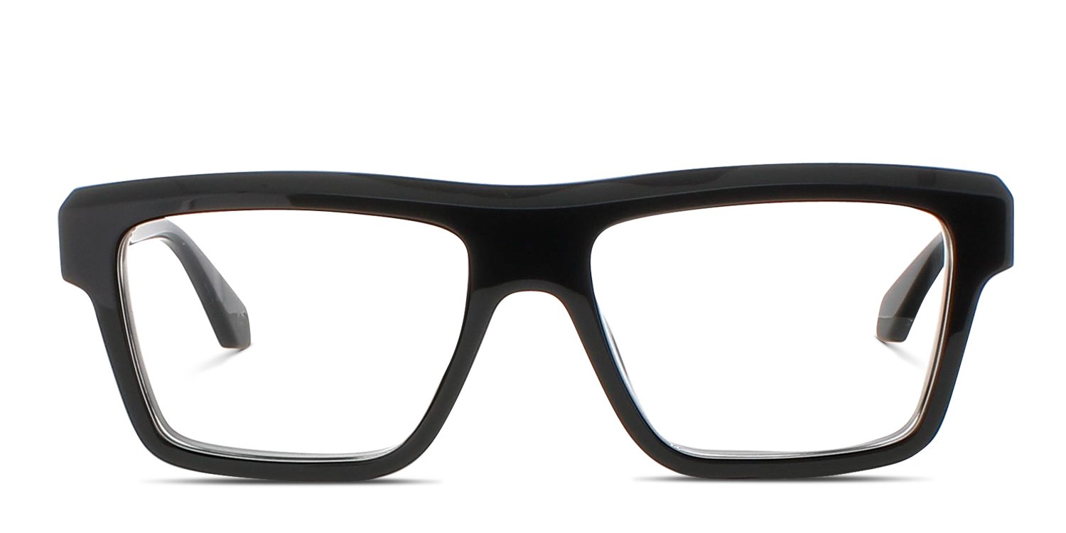 Off-White Style 7H Shiny Black Prescription Eyeglasses