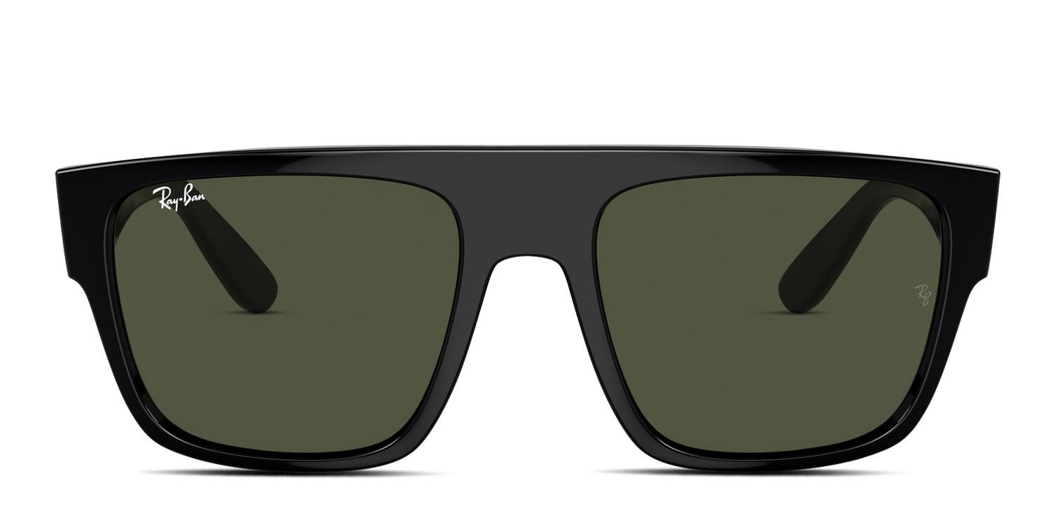 Ray-Ban RB0360S Drifter Shiny Black Prescription Sunglasses