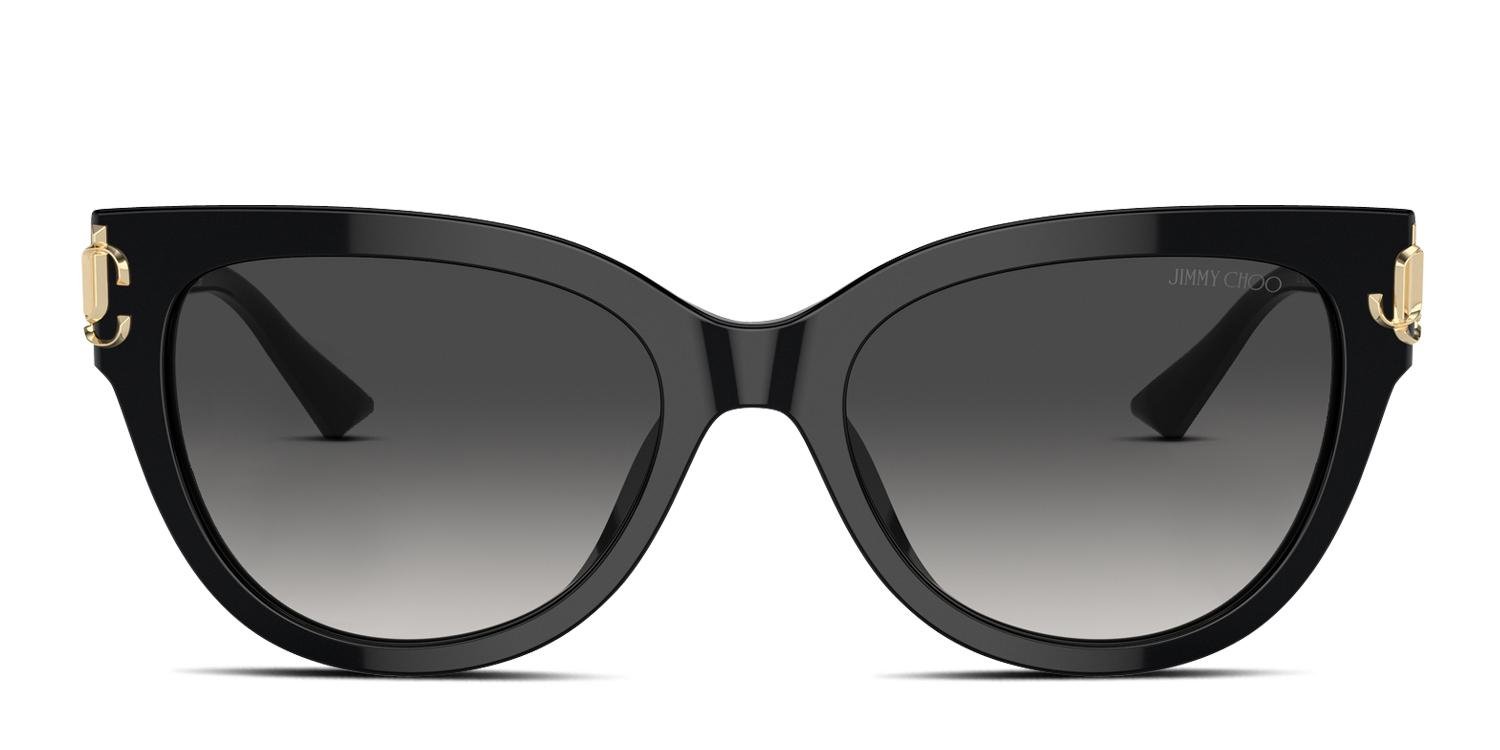Jimmy Choo JC5018U Shiny Black Prescription Sunglasses display picture 2
