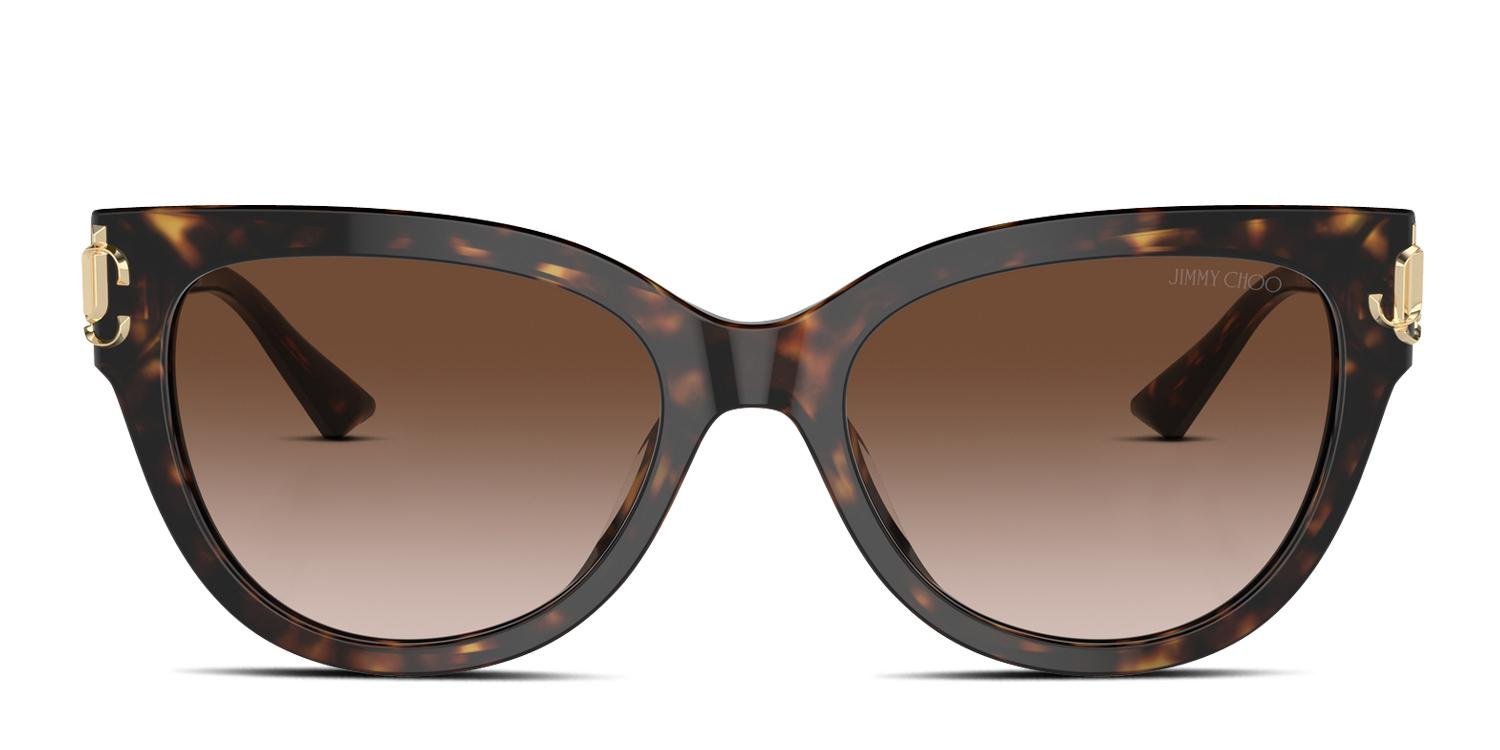Jimmy Choo Tortoise Sunglasses with cloth and case Jimmy Choo JC5007 M (55 - 17) with Brown lenses and Tortoise  main image 2