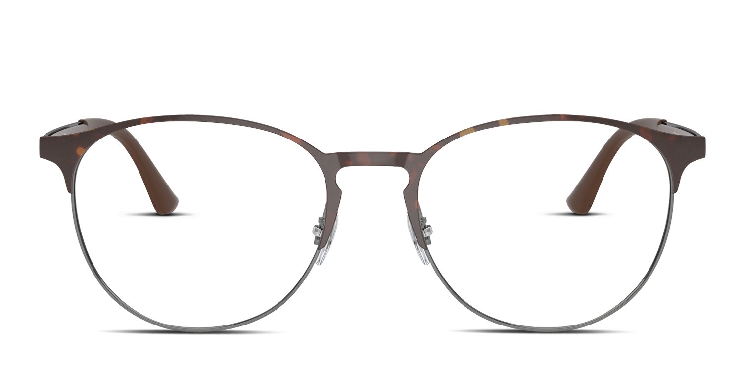 mocha MEMORY アールビバン　S Ray-Ban RX6375 tortoise , gunmetal frame