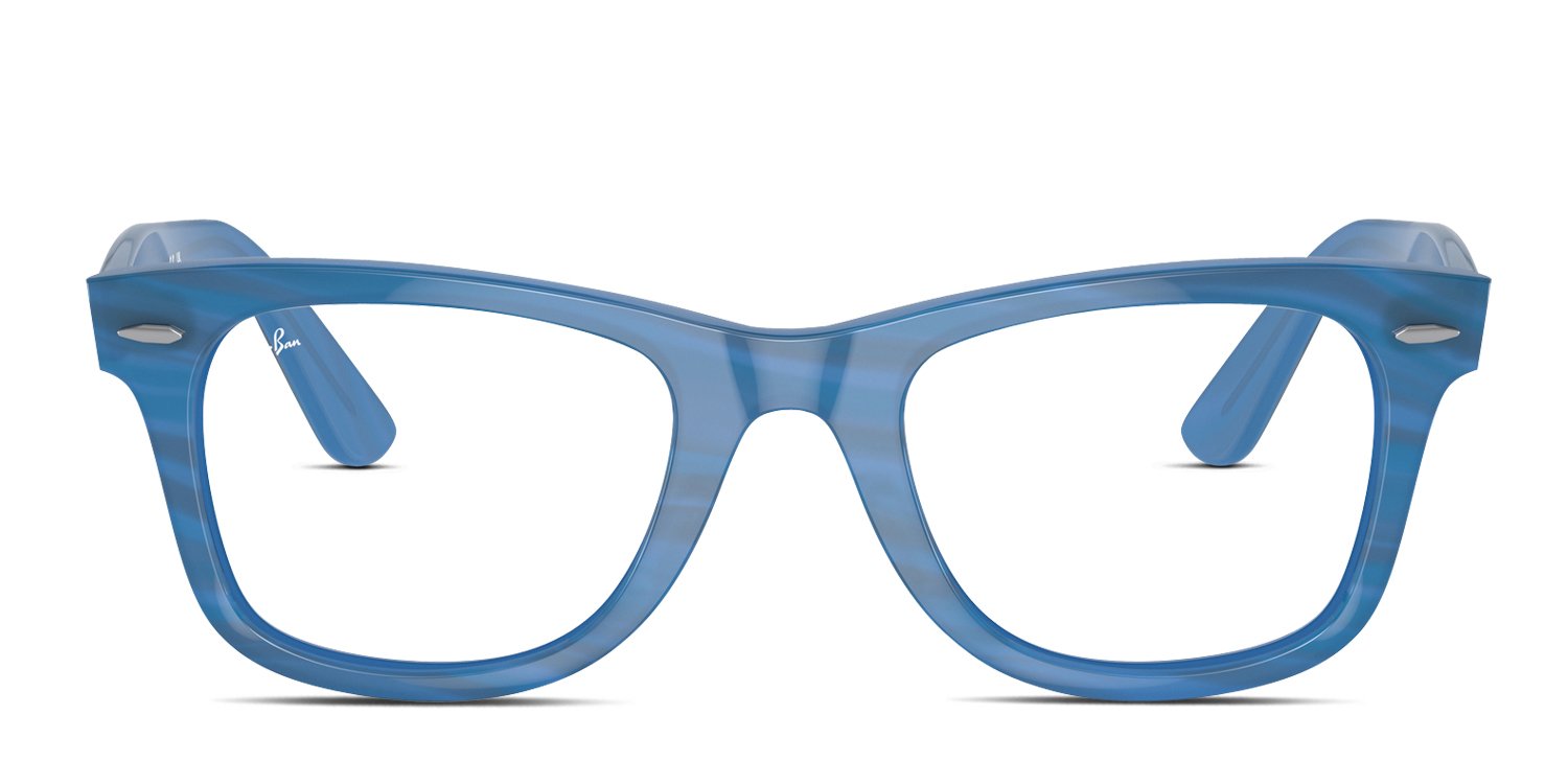 Ray-Ban RX4340V Wayfarer Ease Frame Blue, Multicolor frame