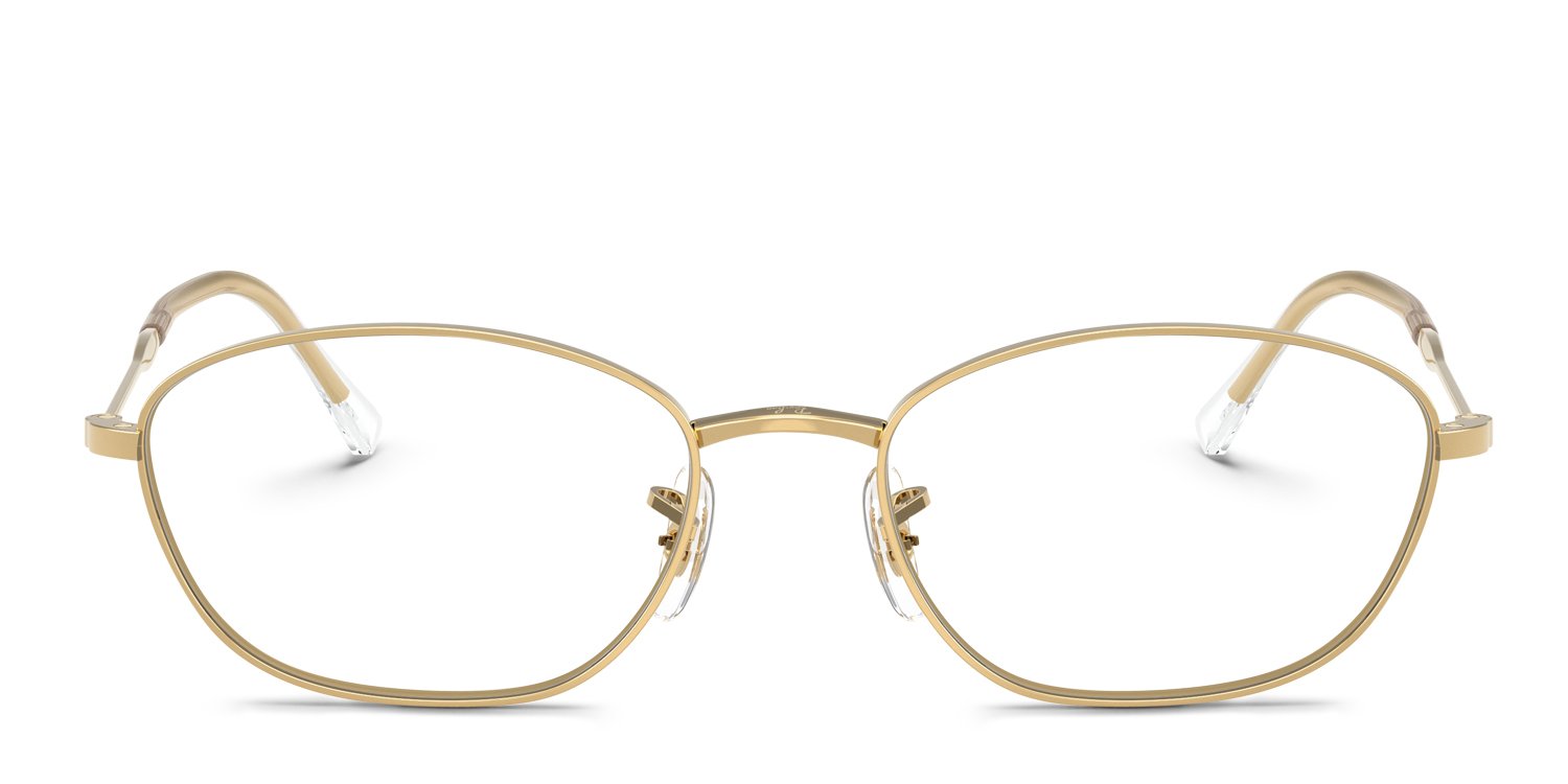 Ray-Ban RX3749V gold frames