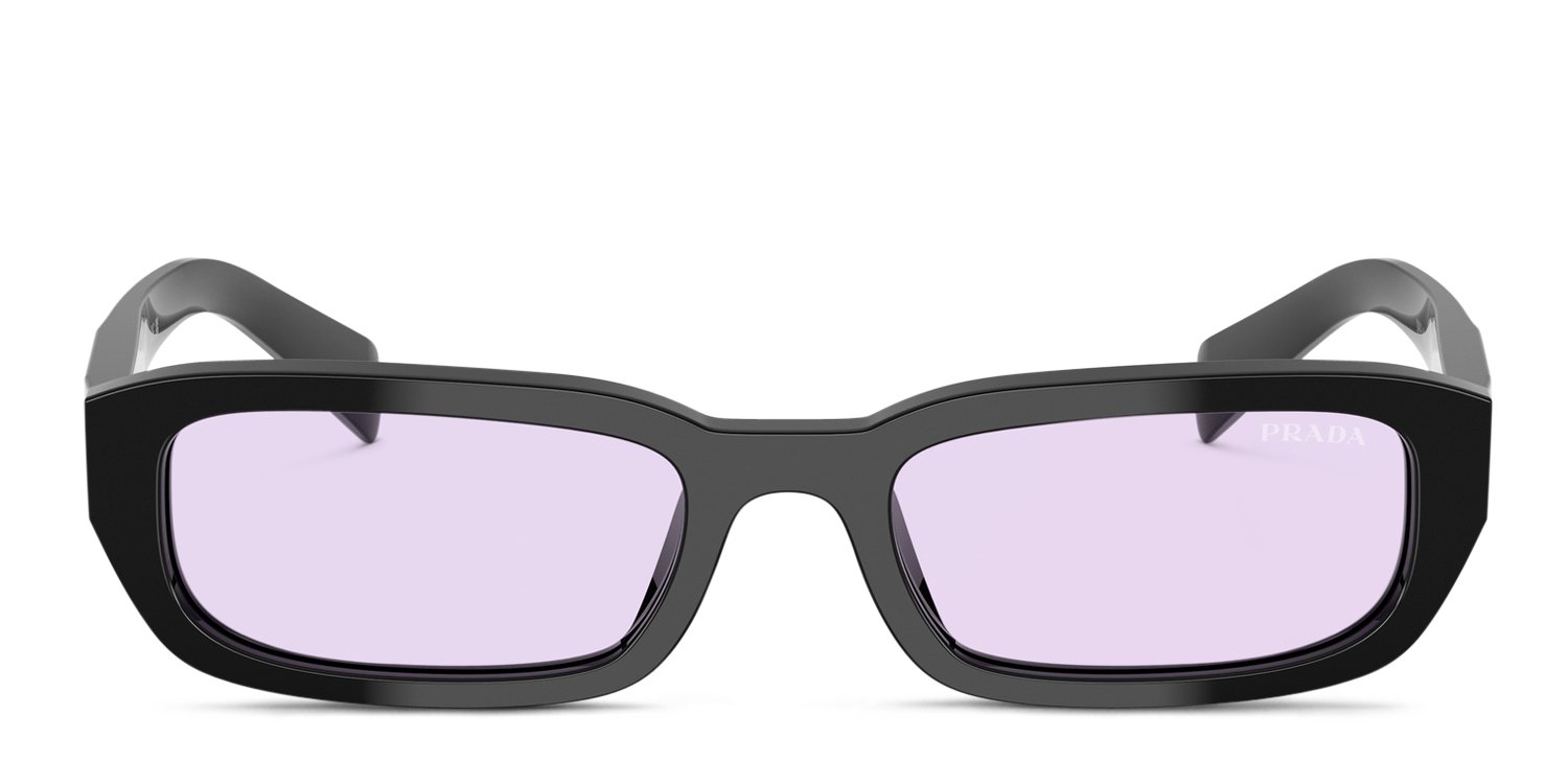 PRADA サングラス ブラック ロゴ　PRB06S Prada PRB06S Black Prescription Sunglasses