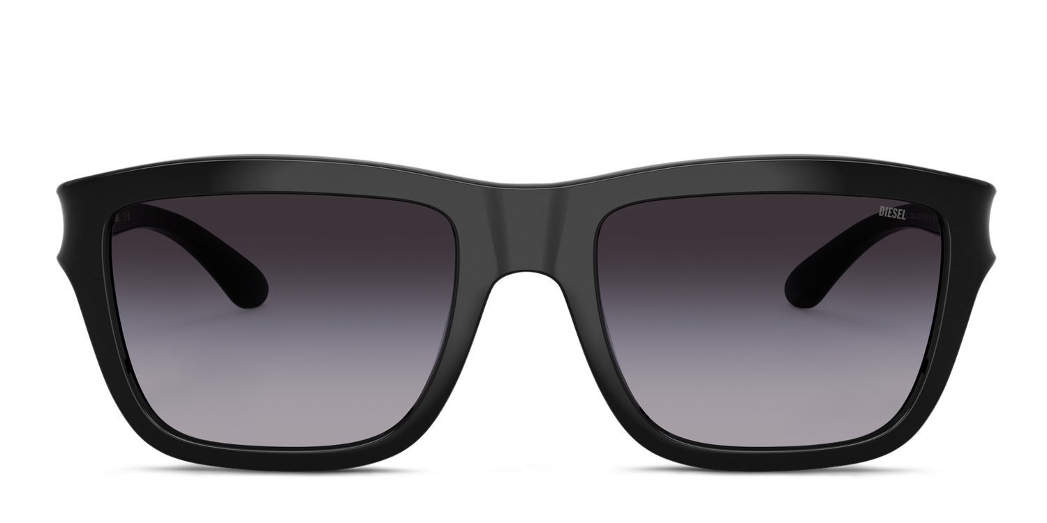 Diesel DL3006U black frame with gradient grey lenses. Lenses