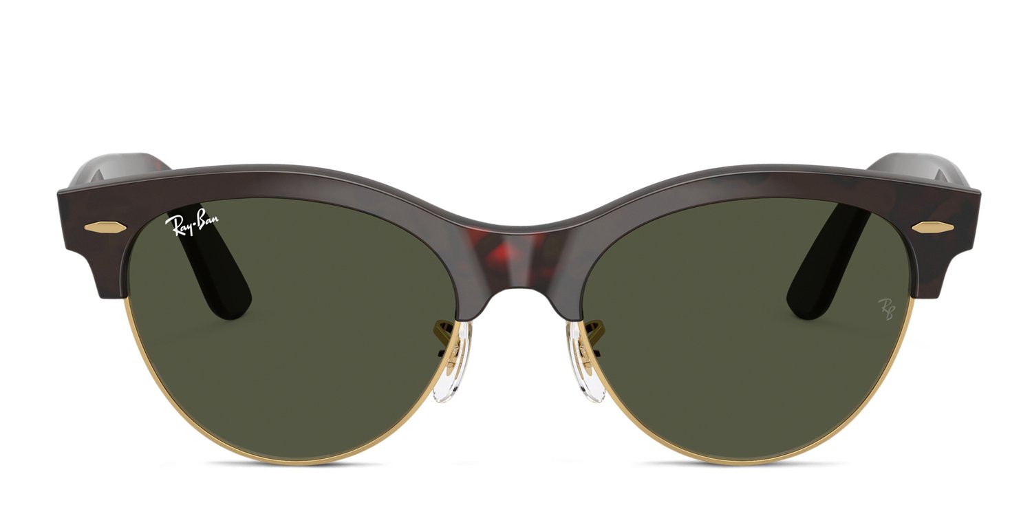 Ray-Ban RB2341 Clubmaster Way red , tortoise , gold frame with