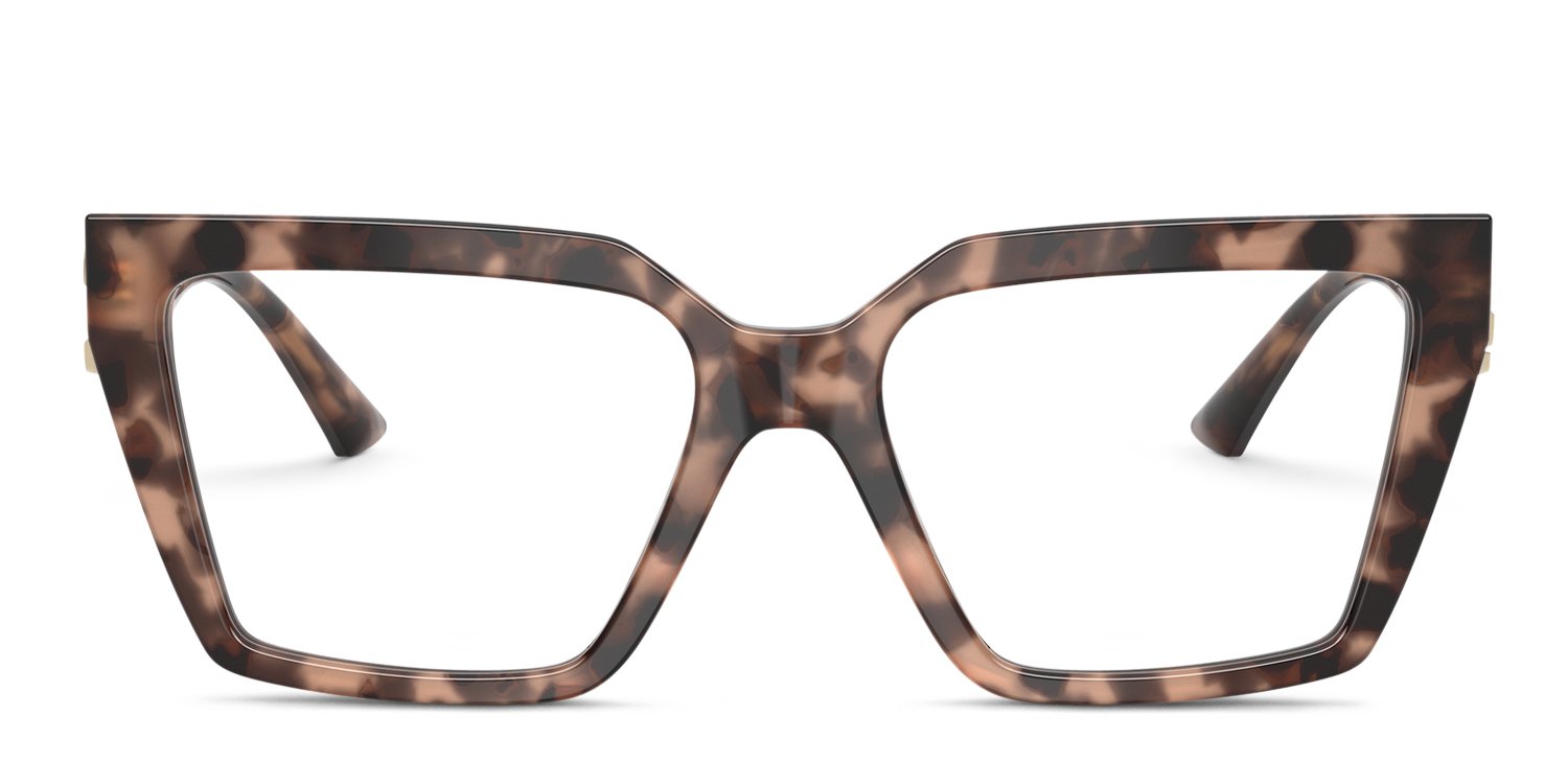 Jimmy Choo JC3017U Tortoise, Pink Prescription Eyeglasses