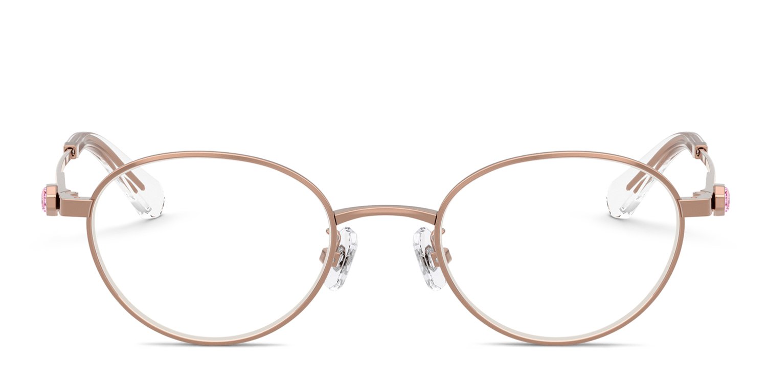 NWT KOKO GD-PK22 GOLD FRAME PINK LENS Rose Gold MK3030 Eyeglasses | Clarkson Eyecare main image 3
