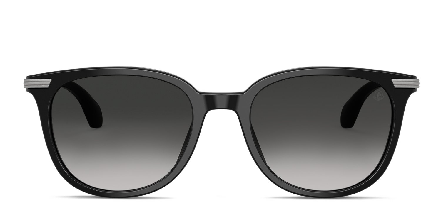 Moncler ME6013 Korra black frame with gradient dark grey lenses