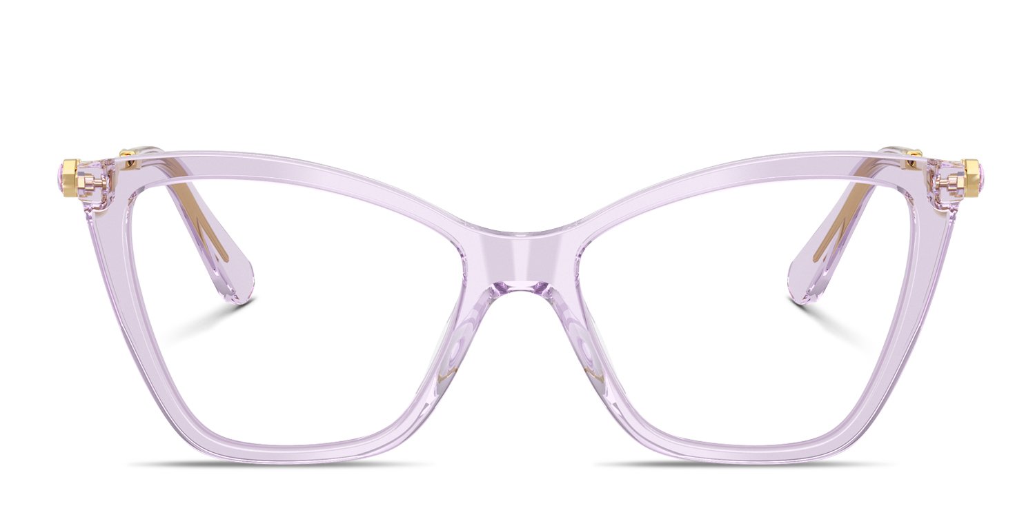 Swarovski SK2051 clear , purple frame