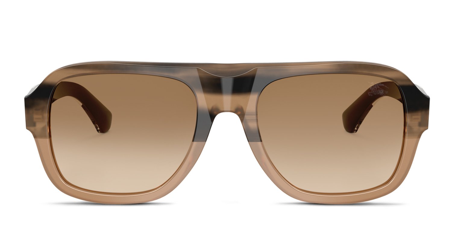 Burberry BE4478 multicolor , beige frame with brown gradient