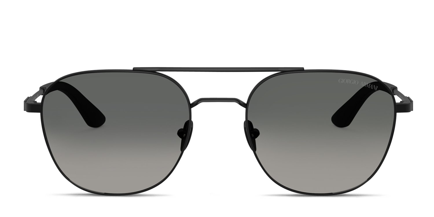 Giorgio Armani AR6178 black frame with grey gradient lenses