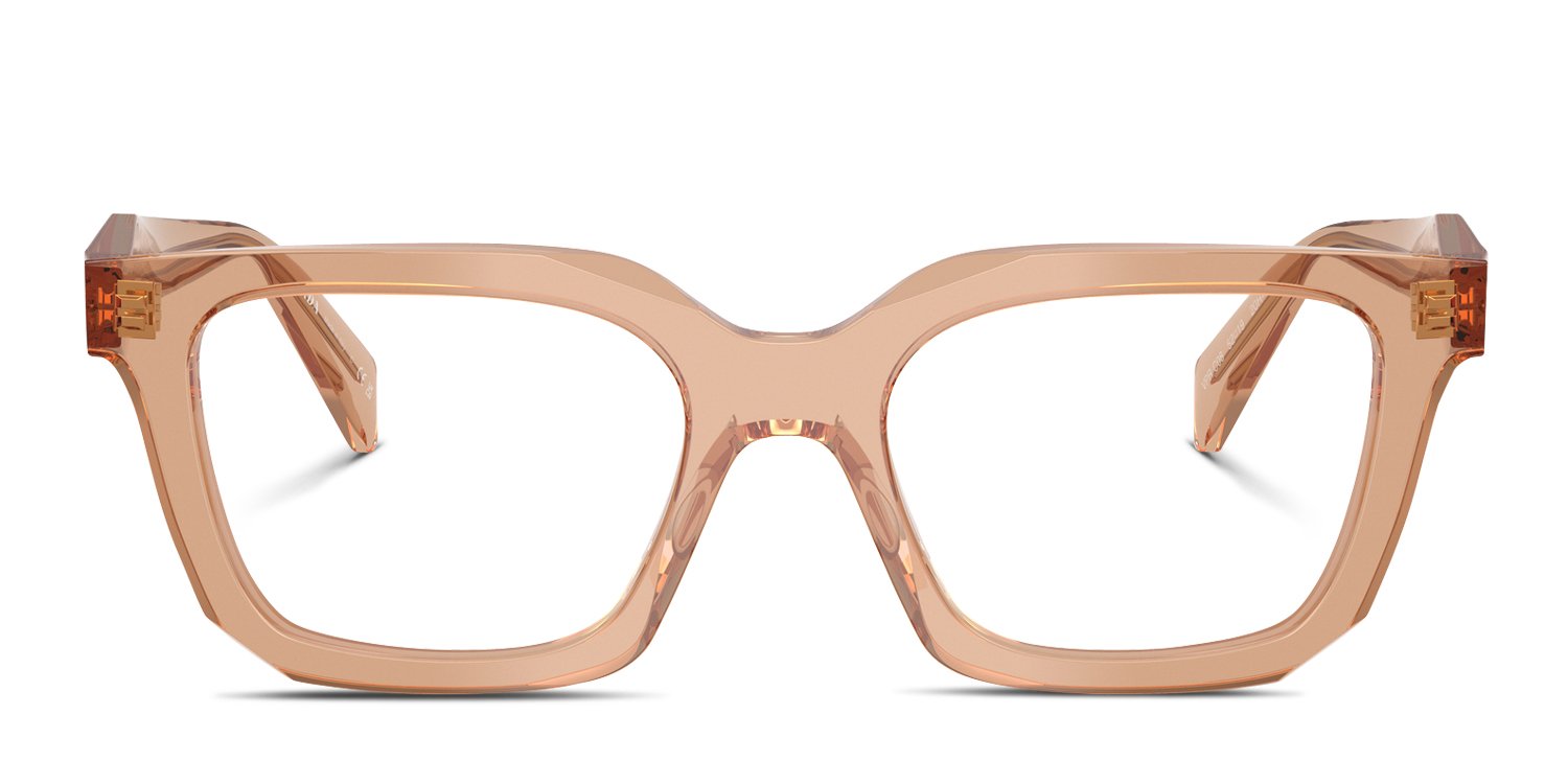 Prada PRC08V clear , brown frame