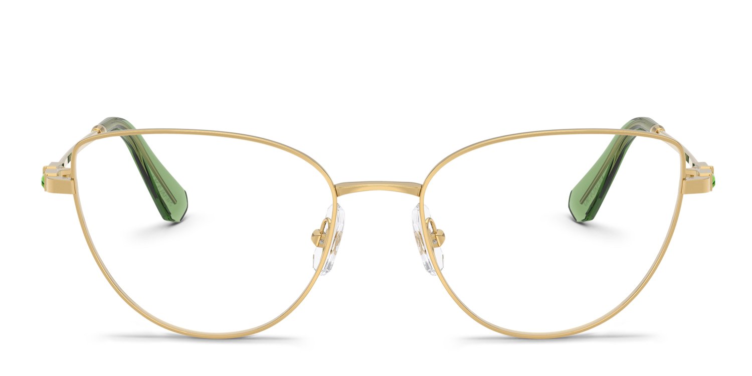 Signature Pn100 Gold Authentic Eyeglasses 56-17-145 SAINT LAURENT CLASSIC 10 OE5 BEIGE OPALE ROUND EYEGLASSES  main image 3